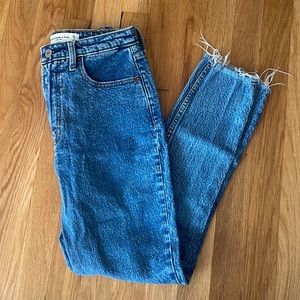 A&F Curve Love High Rise Jeans